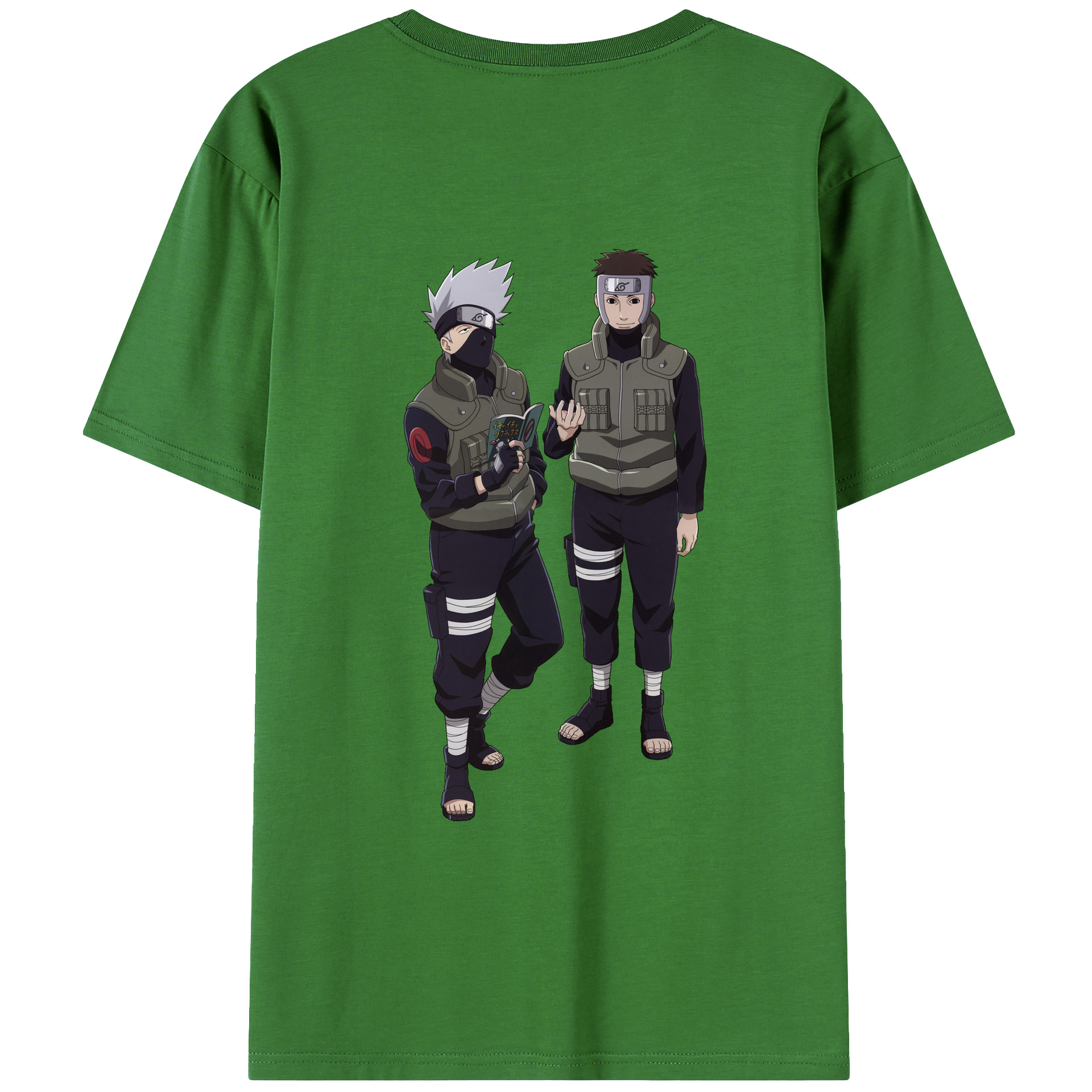 （画像用） NARUTO -ナルト- はたけ カカシ Hatake Kakashi レディース半袖Tシャツ(バックプリント)